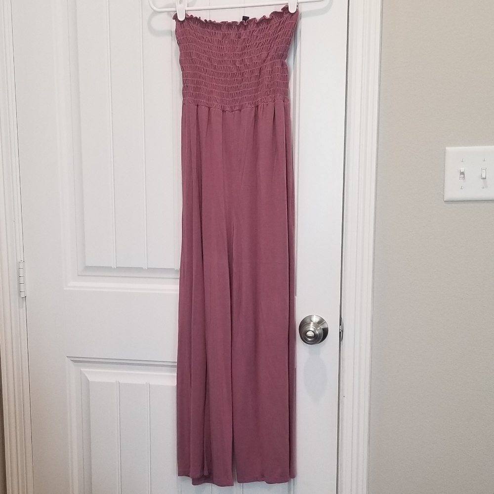 Soft stitch purple/pink jumpsuit size Medium